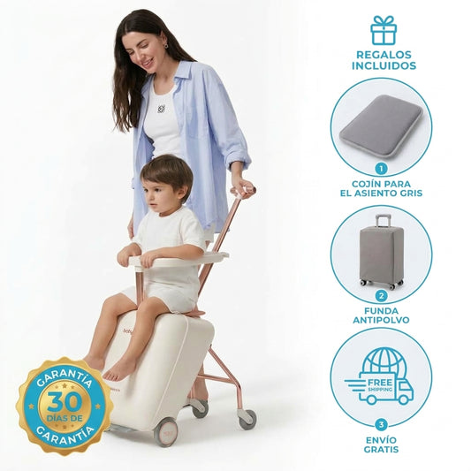 Equipaje con Asiento Integrado JetTot™
